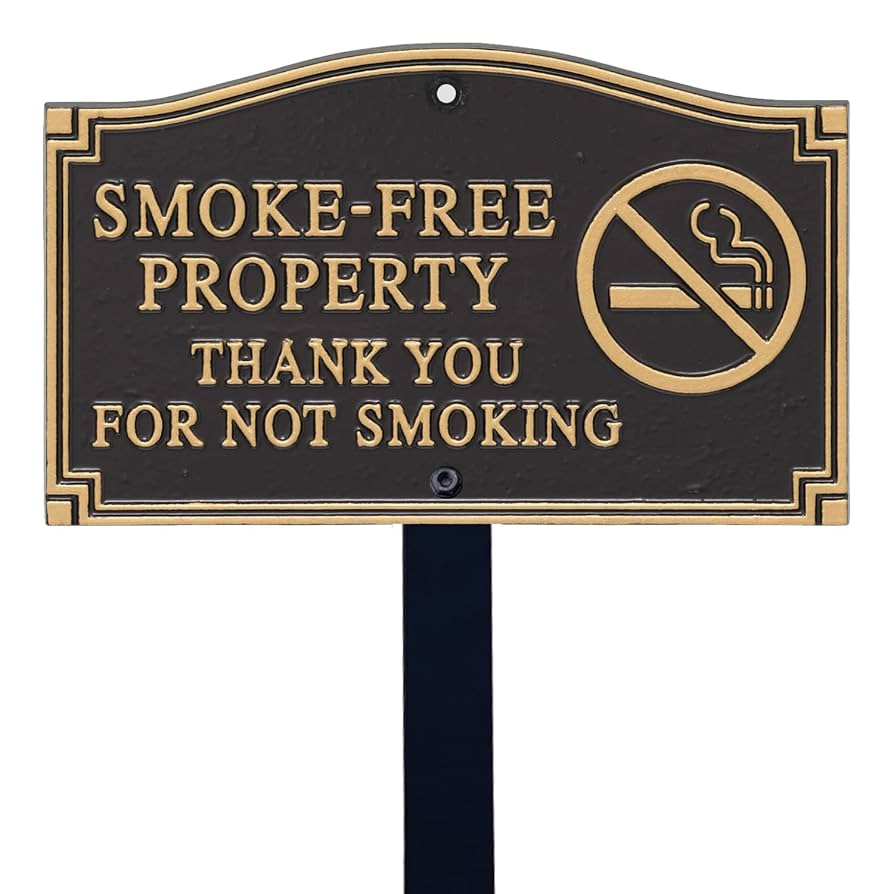 光 プレート NO SMOKING PLEASE UP662-4 2mvetro Amazon.com: Faittoo No Smoking No Vaping Sign, 2-Pack No